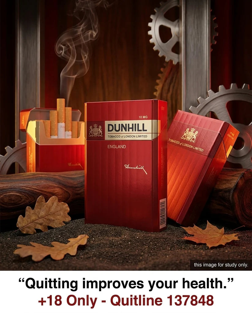 Dunhill Red England Cigarettes 20s x 10 Packs