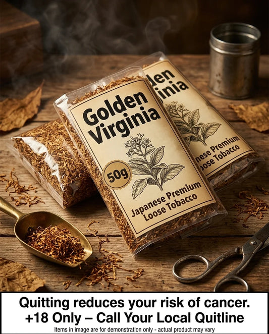 Golden Virginia 50g Japanese Premium Loose Tobacco