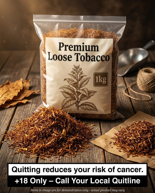 Premium Loose Tobacco 1kg – Top Value