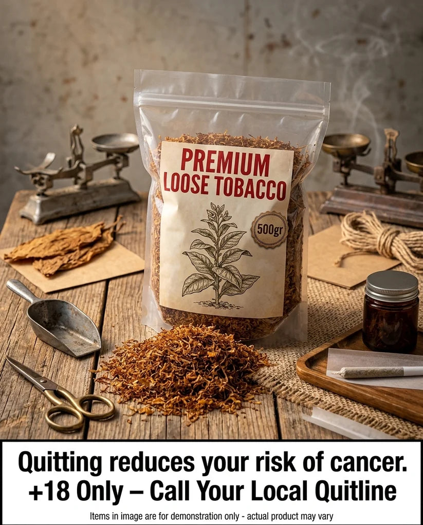 Premium Loose Tobacco 500g – Rich Blend