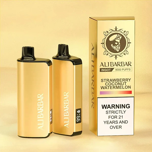 ALIBARBAR INGOT 9000 Puffs Blackberry Ice