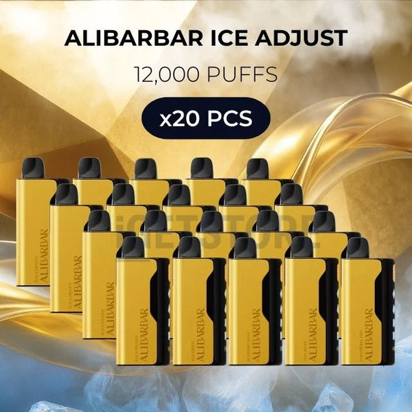 Alibarbar Ice Adjust 12000 Puffs -20 pack