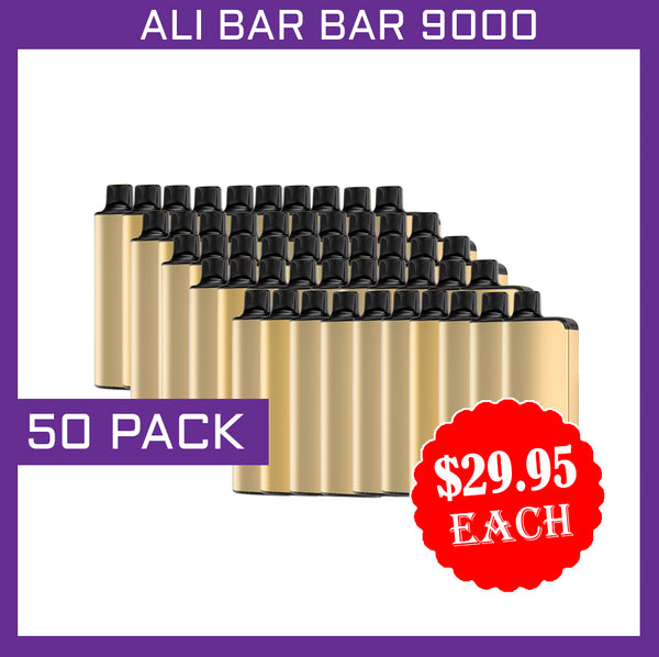 Alibarbar Ingot 9000 Puff - 50 pack