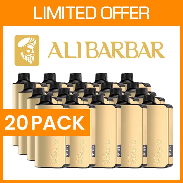 Alibarbar Ingot  9000 PUFF – 20 pack