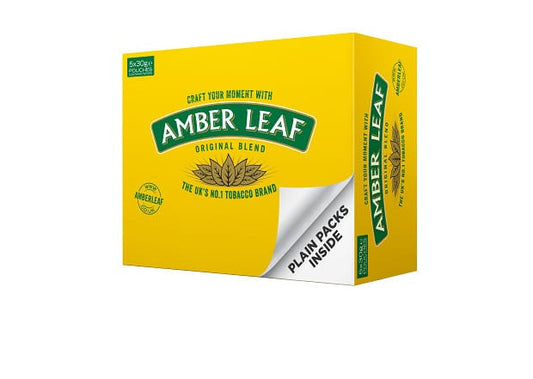 Amber Leaf Original Hand Rolling Tobacco 5 x 30g Pouches