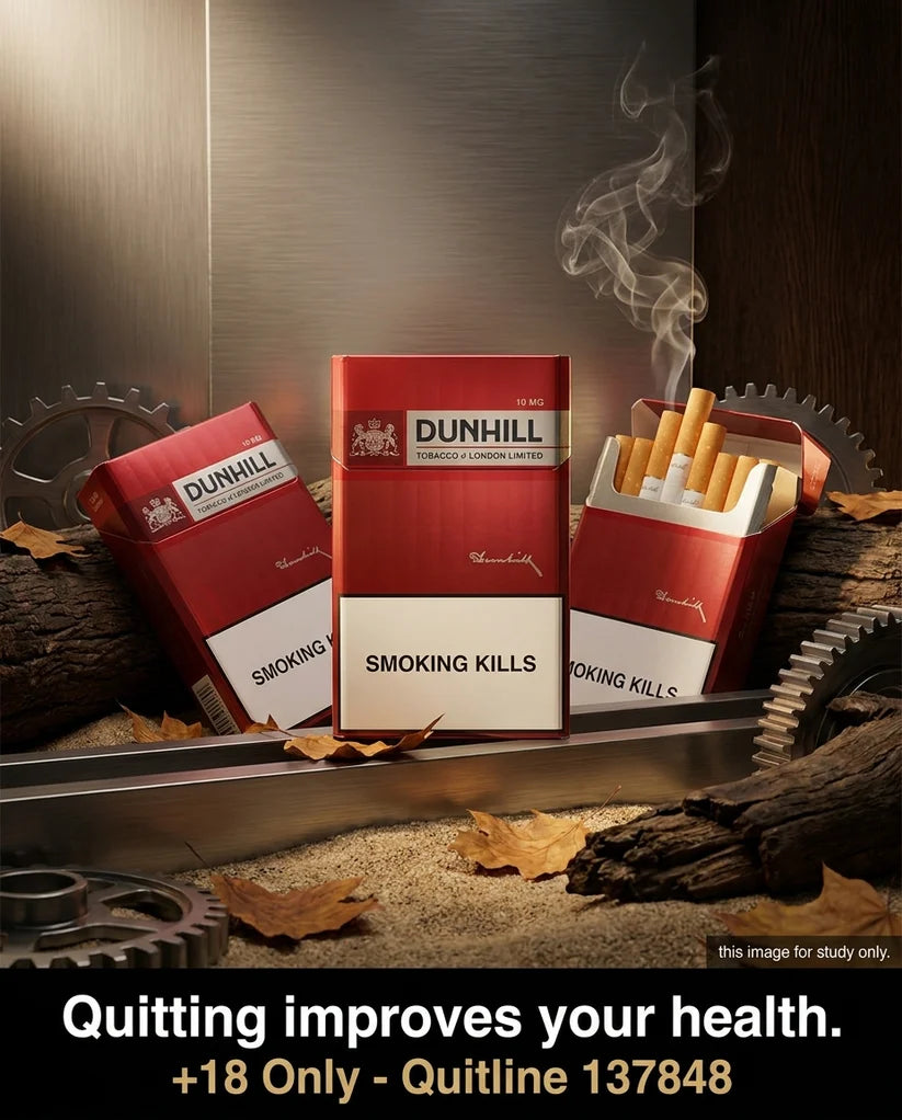 Dunhill Red England Cigarettes 20s x 10 Packs