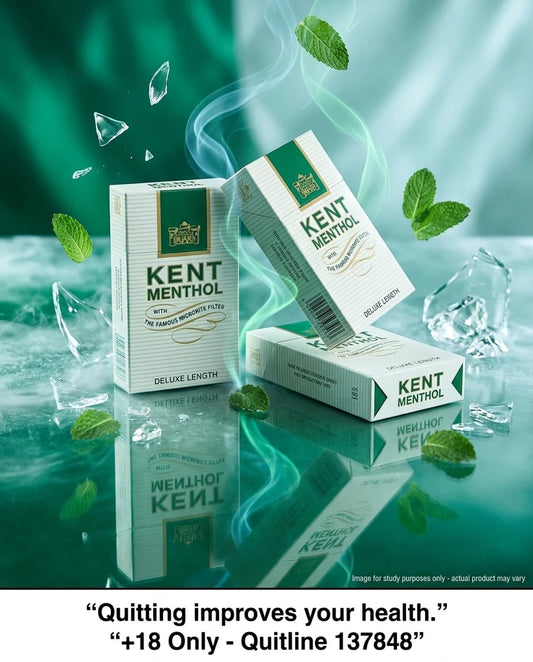 Kent Menthol Cigarettes 20s x 10 Packs