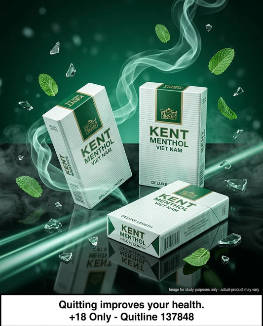Kent Menthol Cigarettes 20s x 10 Packs
