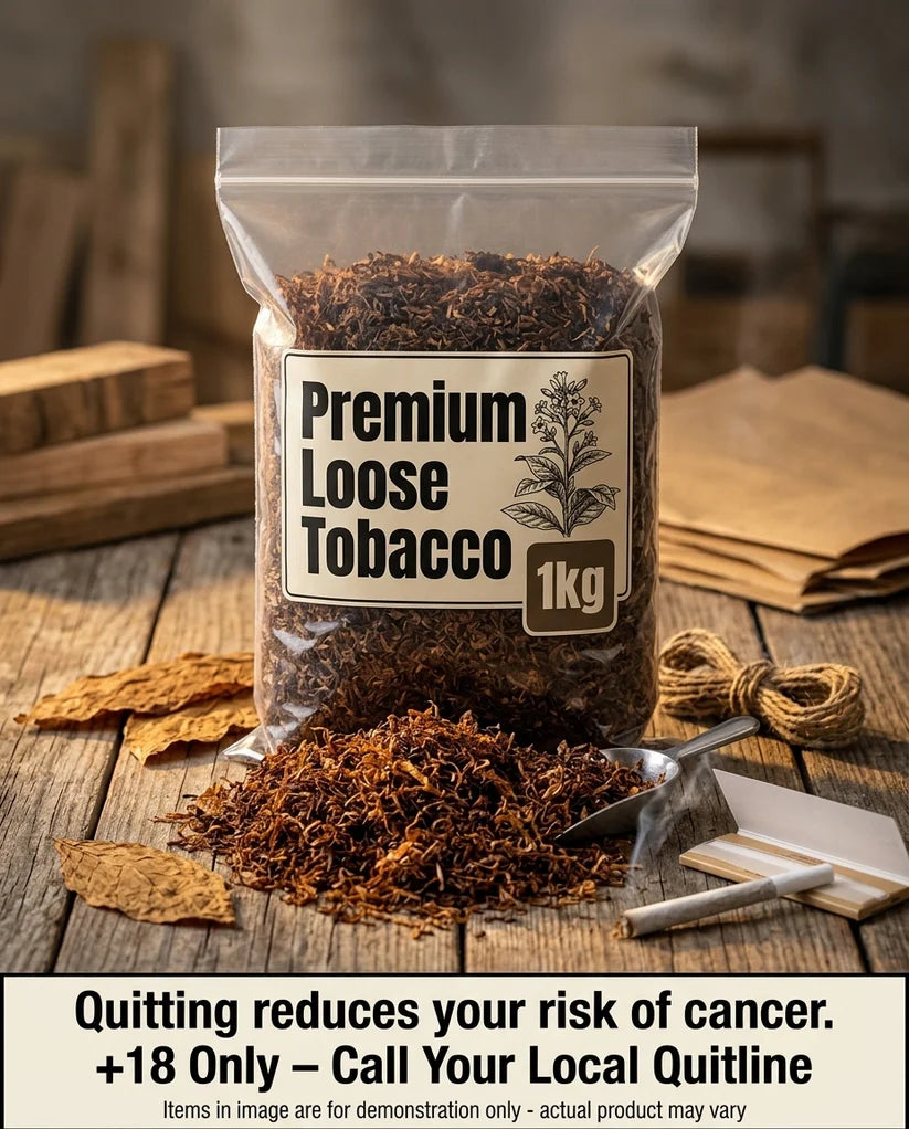 Premium Loose Tobacco 1kg – Top Value