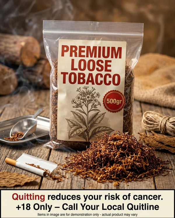 Premium Loose Tobacco 500g – Rich Blend