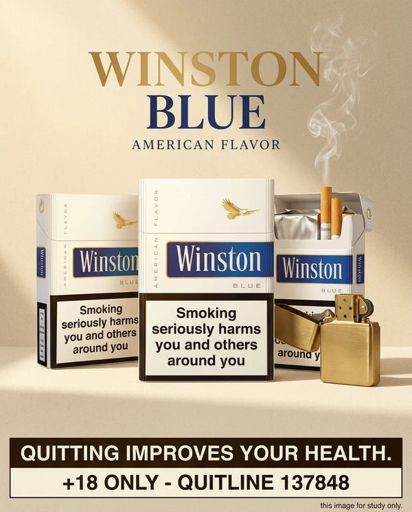 Winston Blue Euro Cigarettes 20s x 10 Packs