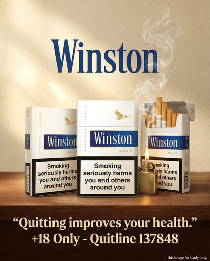 Winston Blue Euro Cigarettes 20s x 10 Packs