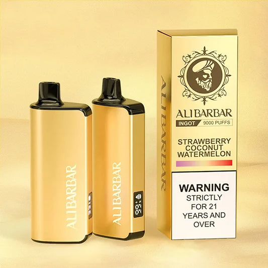 ALIBARBAR INGOT 9000 Puffs Blackberry Ice
