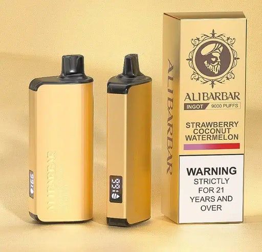 ALIBARBAR INGOT 9000 Puffs 2-Pack Bundle